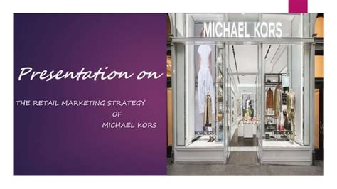 michael kors promotion strategy|michael kors swot analysis.